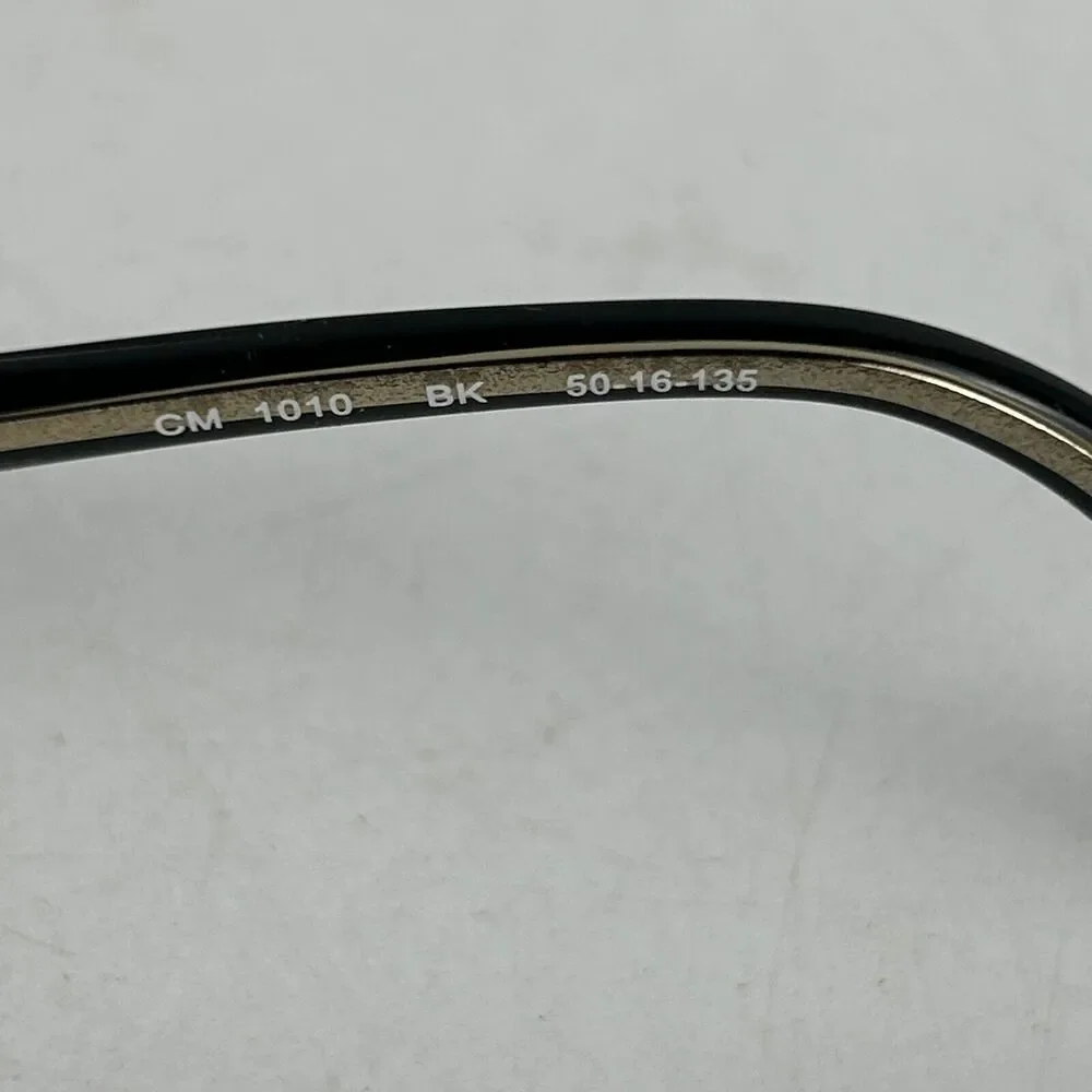 Chelsea Morgan CM 1010 BK Eyeglasses Womens Frames‎ Black Rectangular 50-16-135